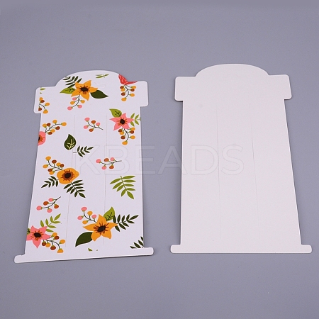 Hair Clip Display Cards DIY-WH0167-86J-1