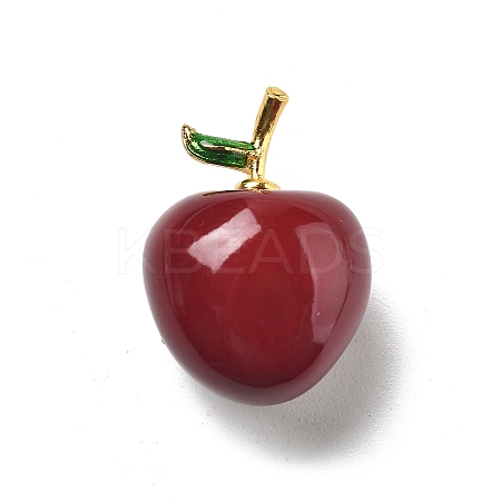 Brass Enamel Pendants KK-L288-50A-1
