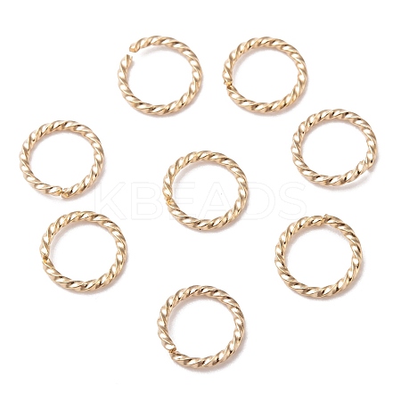 304 Stainless Steel Open Jump Rings X-STAS-F191-12G-C-1