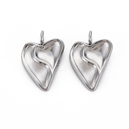 Non-Tarnish 304 Stainless Steel Pendants LS-STAS-N097-119P-NR-1