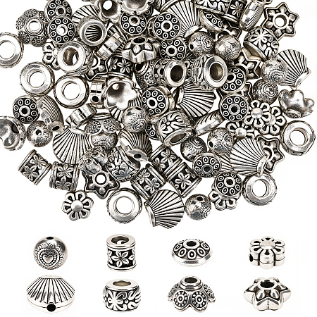 160Pcs 8 Styles DIY Jewelry Makings Finding Kits DIY-SC0030-57-1