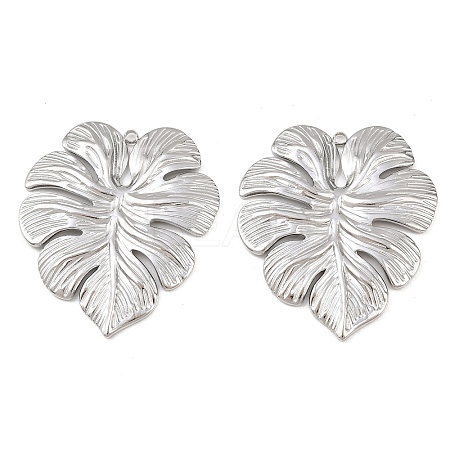 304 Stainless Steel Pendants STAS-P424-05P-1