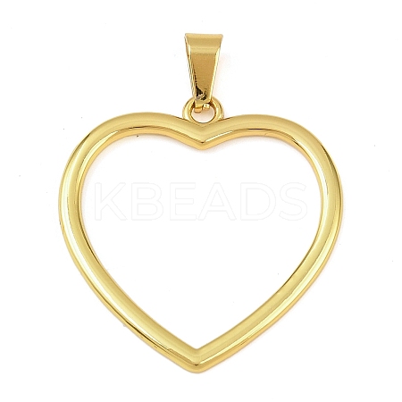 304 Stainless Steel Pendants LS-STAS-K315-02A-G-1
