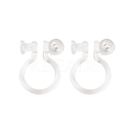 Silicone Clip-on Earring Findings FIND-K019-01B-1