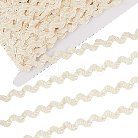 Cotton Wavy Fringe Trim Ribbon OCOR-GF0004-49G-1