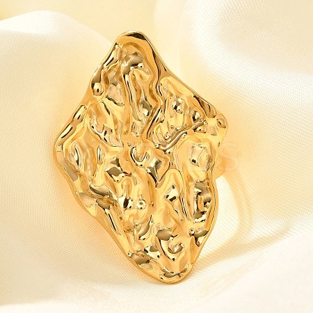 304 Stainless Steel Open Cuff Rings for Women LS-STAS-Z108-05G-02-1