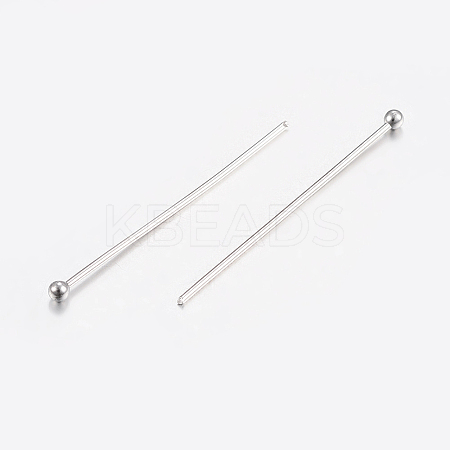 Tarnish Resistant 304 Stainless Steel Ball Head Pins LS-STAS-K172-30P-05-1
