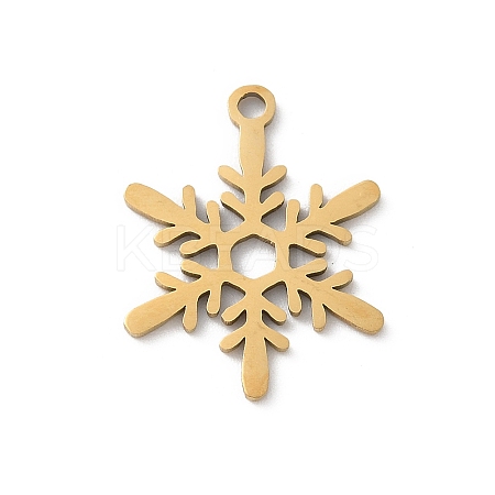 Christmas 201 Stainless Steel Pendants STAS-S157-02G-G-1