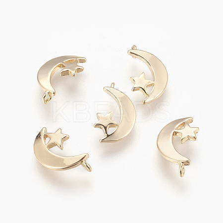Brass Charms X-KK-T020-118G-1