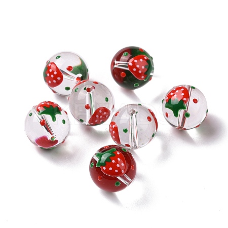 Transparent Glass Beads LS-LAMP-B021-03B-14-1