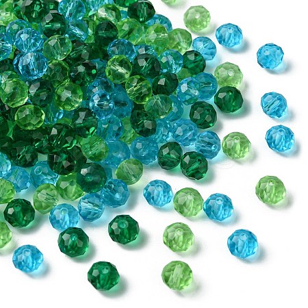 3 Colors Transparent Glass Beads EGLA-TZ0001-02B-1