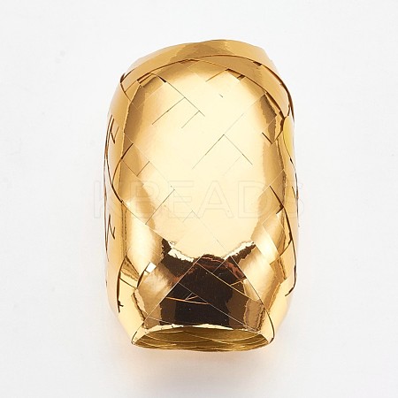 Single Face Laser Balloons Ribbon SRIB-WH0003-D02-1