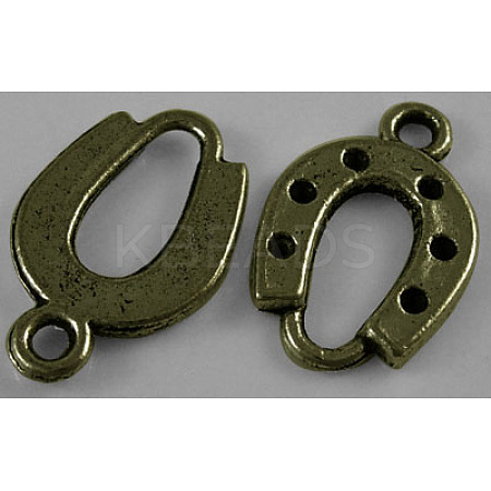 Tibetan Style Alloy Horseshoe Pendants LS-MLF1169Y-1