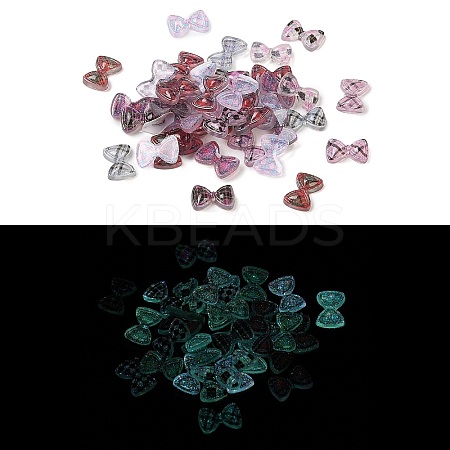 Luminous Resin Decoden Cabochons RESI-N039-81-1