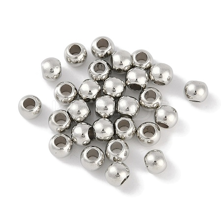 CCB Plastic Round Beads ALUM-U001-07B-04-1