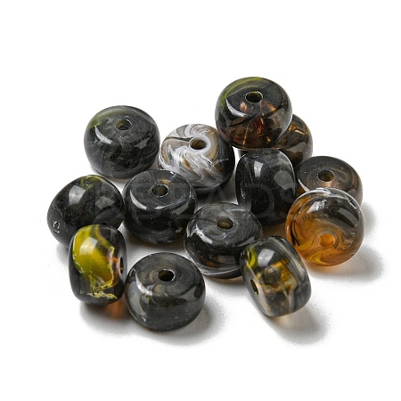 Opaque Acrylic Bead OACR-H037-03B-1