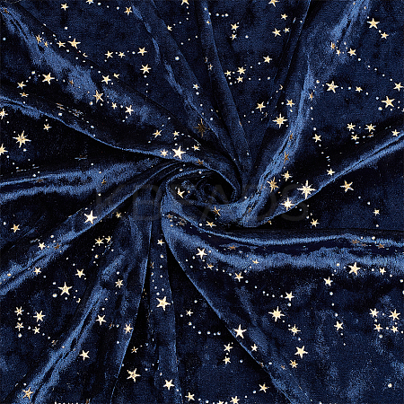 1M Velvet Spandex Fabric DIY-BC0017-52B-1