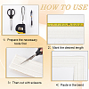 PE Grain Contact Paper DIY-WH20013-14C-5