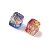 Baking Paint Handmade Gold Sand Lampwork Beads LAMP-P072-01B-M-2