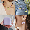 24Pcs 6 Colors Opaque Resin Pendants RESI-TA0003-34-8