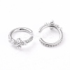 Brass Cuff Earrings EJEW-L234-004P-2