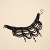 Bohemian Style Glass Multi Layered Choker Necklaces for Women FS-WG32393-01-2