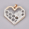 Alloy Pendants LS-X-PALLOY-WH0068-28PG-2