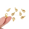 Brass Lobster Claw Clasps KK-902-G-3