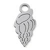 Anti-Tarnish 304 Stainless Steel Pendants STAS-M076-03P-1