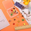 24Pcs 12 Style Autumn Theme Alloy Enamel Pendants ENAM-SC0003-59-3