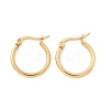 Ion Plating(IP) 304 Stainless Steel Hoop Earrings EJEW-N0016-11G-B-2