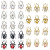 36Pcs 9 Colors Alloy Rhinestone Cabochons FIND-SP0004-45-1