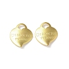 Brass Charms KK-U057-17G-1
