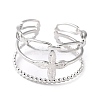 Tarnish Resistant 304 Stainless Steel Finger Rings RJEW-L102-22P-2