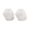 Opaque Acrylic European Beads SACR-L007-029B-1