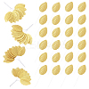 Handmade Silk Cloth Artificial Leaf AJEW-WH20070-073A-1