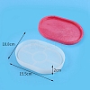Oval DIY Food Grade Silicone Coaster Molds LS-PW-WG75260-02-1
