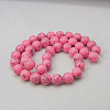 Synthetic Turquoise Beads Strands X-TURQ-H038-18mm-XXS08-2