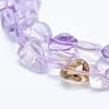 Natural Ametrine Beads Strands G-K203-09B-3