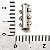 304 Stainless Steel Slide Lock Clasps STAS-F350-01B-P-3