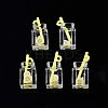 Imitation Drink Resin Pendants CRES-S359-32-3