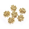 Tibetan Style Alloy Cross with Jesus Alloy Pendants for Easter Jewelry LS-GLF10674Y-NF-2