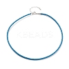 Braided Round Imitation Leather Bracelets Making BJEW-H610-01P-13-1