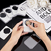 Plastic Coin Storage Boxes OBOX-WH0005-10-3