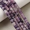 Natural Lepidolite/Purple Mica Beads Strands GG-CBA8682-B08-1