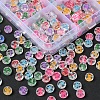 1200Pcs 24 Style Transparent Acrylic Enamel Beads MACR-YW0001-66-4