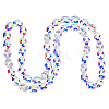 1 Strand Electroplate Glass Beads Strands GLAA-PH0004-31-1