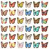 60Pcs 12 Colors Alloy Enamel Pendants FIND-CJ0011-13-1