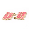 Alloy Enamel Charms ENAM-G201-01LG-B-3