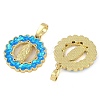 Rack Plating Brass Pendants KK-U032-20G-03-2
